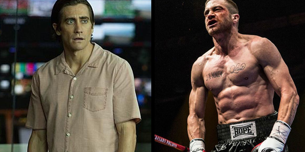 antes e depois de Jake Gyllenhaal