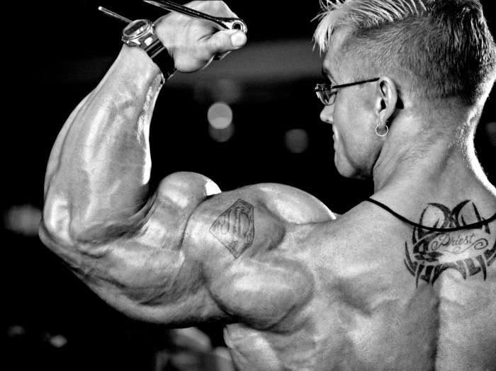 lee priest braço