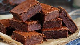 brownie de batata doce