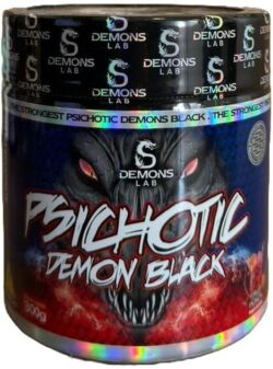 pote do suplemento Psichotic Demon Black Demons Lab