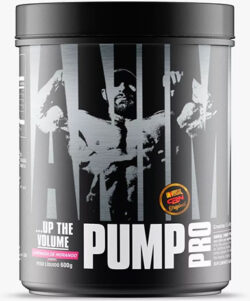 imagem do pote de pré-treino animal pump da universal nutrition