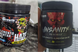 haze e insanity da Growth, lado a lado