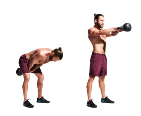 para que serve o exercicio kettlebell swing