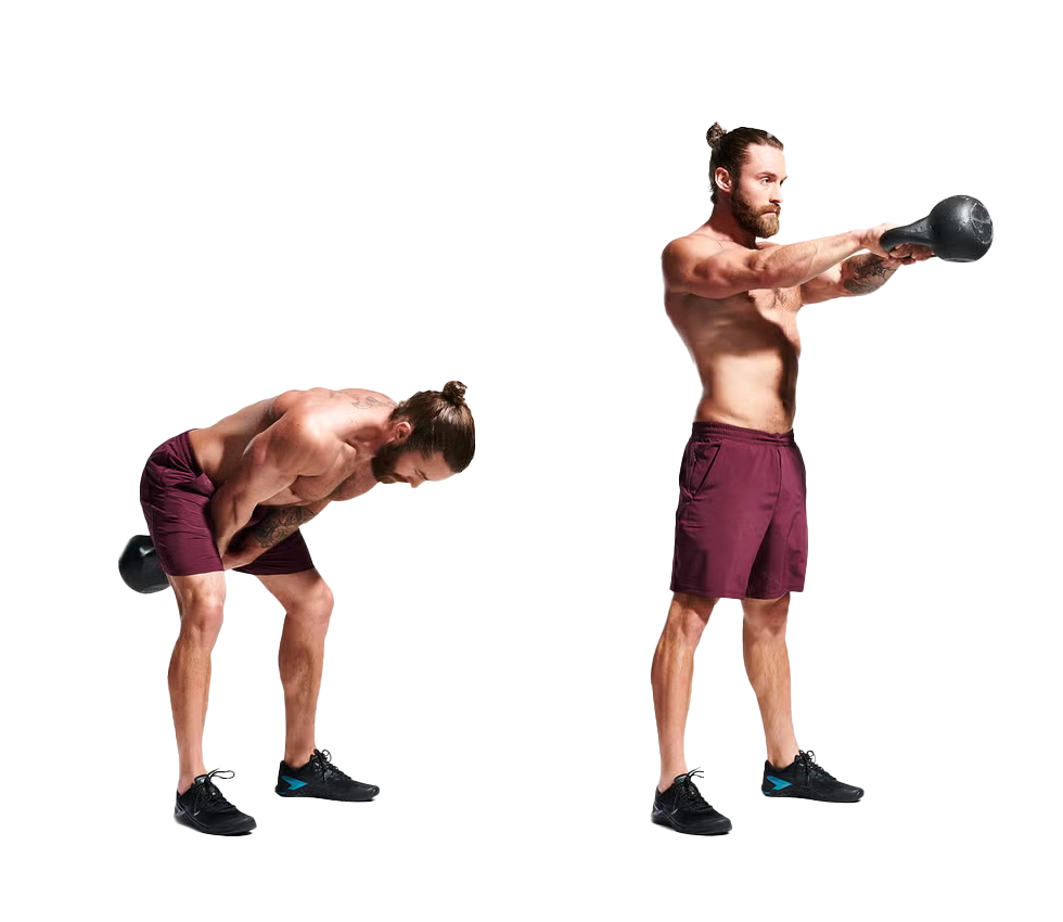 para que serve o exercicio kettlebell swing